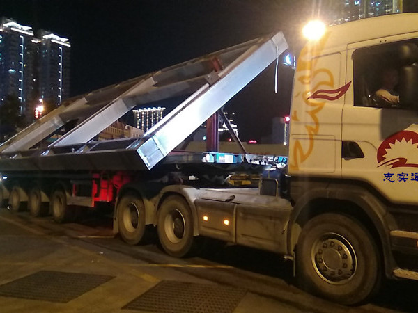 工地活动板房运输至香港